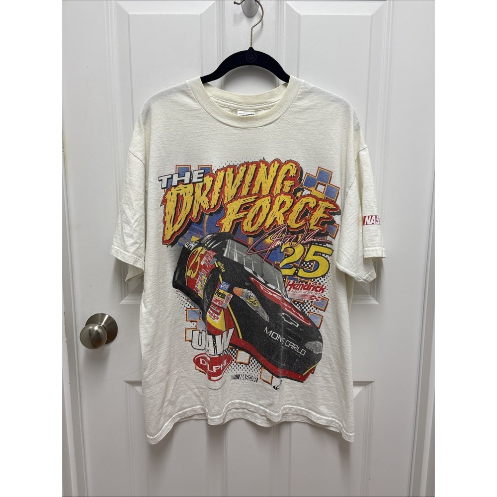 2001 Hendrick Motorsports Monte Carlo NASCAR‎ The Driving Force T Shirt Large